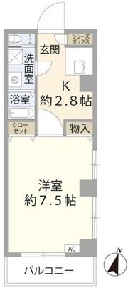 上野毛1137ビルの間取り画像