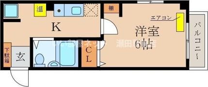 ナイツブリッジの間取り画像