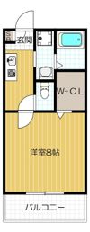 ローズコートの間取り画像