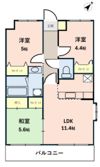 ソレイユ西条の間取り画像