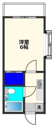 ハイツブロスの間取り画像