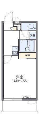 レオパレスサンシャイン箕輪の間取り画像