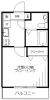 ハレイワ ハレの間取り画像