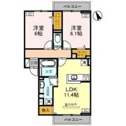 AR環水（アクアレイディアント）の間取り画像