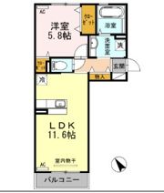 サニーヒルズの間取り画像
