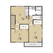 UハイツⅠstの間取り画像