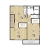 UハイツⅠstの間取り画像