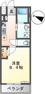 S－BLOOD OZU BASEの間取り画像