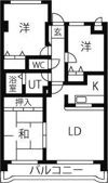 第2ヒルハイツ浅井の間取り画像