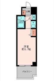 メイツ伊勢佐木長者町の間取り画像
