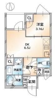 creal墨田eastの間取り画像