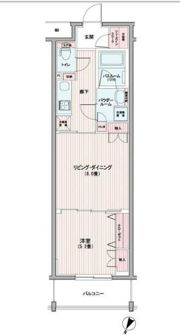 日神デュオステージ関内大通り公園の間取り画像