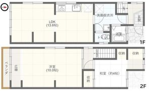 東京都豊島区西池袋4－36－15戸建の間取り画像