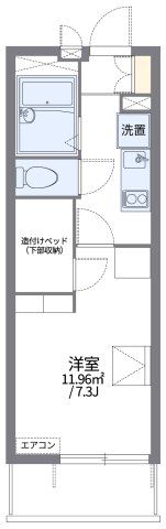 レオパレス爽の間取り画像