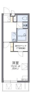 レオパレスシーザリオの間取り画像