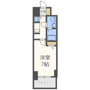 S-RESIDENCE難波Brillerの間取り画像