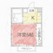 リーフジャルダン牧野駅前の間取り画像