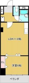 第2コスモパレス富士見の間取り画像
