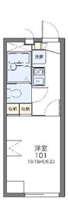 レオパレス三浦海岸Aの間取り画像