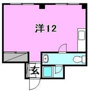 KKビルの間取り画像