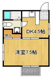 メセナの間取り画像