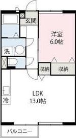 メゾンプレミールBの間取り画像