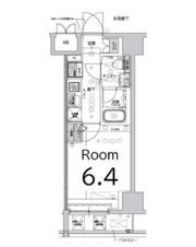 クレストタップ新横浜の間取り画像