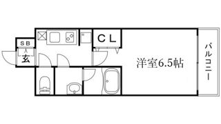 ファーストフィオーレ神戸湊町の間取り画像