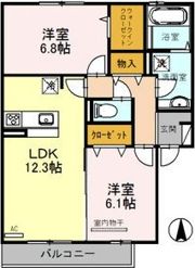 Eterna A棟の間取り画像