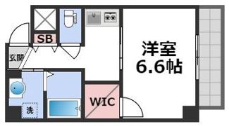 グランエクラ大今里南IIの間取り画像