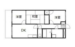 アルファ東古松Ⅱの間取り画像