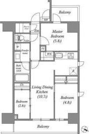 ACP Residence 浅草の間取り画像