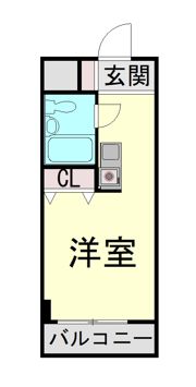 プライム蛍池の間取り画像