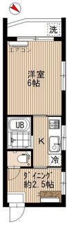 渡辺コーポの間取り画像