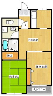 マルメゾンの間取り画像