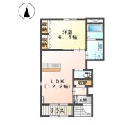La Casa dolce 舟橋の間取り画像