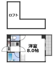 ベルジュネスの間取り画像