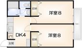 セジュール林 Aの間取り画像
