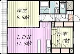 天山ガーデンハウスの間取り画像