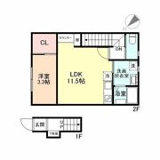 EVER PLACE 東新庄 Ⅱの間取り画像