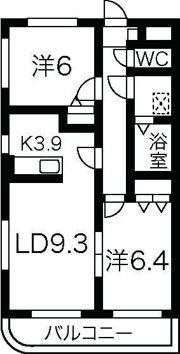 プリミエール下山の間取り画像