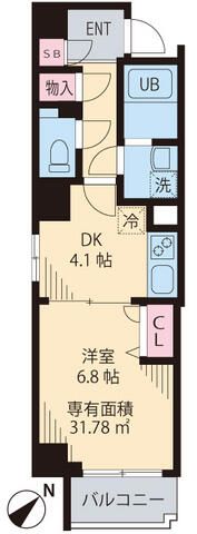 セピアスタジオ(セピアスタジオ)の間取り画像