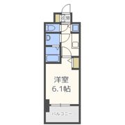 プレサンス難波フィネストの間取り画像