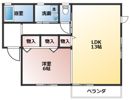 ルーチェ二の宮の間取り画像