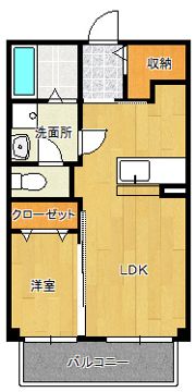 パークハイムの間取り画像