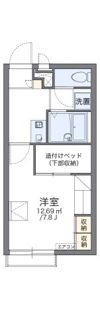 レオパレス前田Ⅱの間取り画像