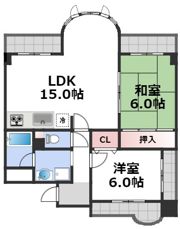 リヴィエール川西の間取り画像