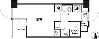 レスピール三鷹の間取り画像
