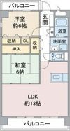 グランデージ竹越の間取り画像
