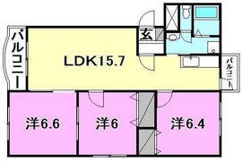ブライムセントラルの間取り画像